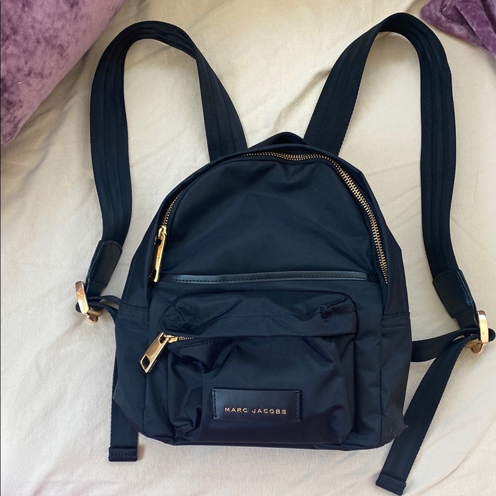 Marc Jacobs Black Backpack